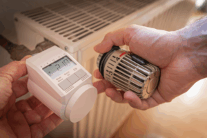 Domotique-tete thermostatique-connectée